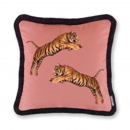 Paloma Home Filled Cushion Blossom Pouncing Tigers